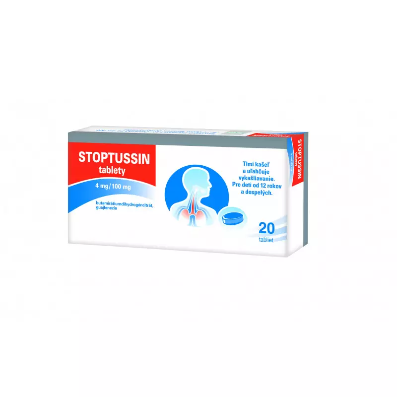 STOPTUSSIN tablety tbl (blis.Al/PVC) 1x20 ks