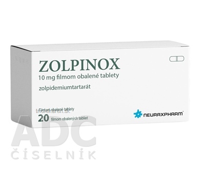 Zolpinox tbl flm 10 mg (blis.PVC/Al) 1x20 ks