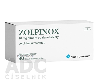 Zolpinox tbl flm 10 mg (blis.PVC/Al) 1x30 ks