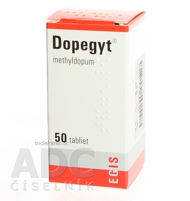 Dopegyt tbl 250 mg 1x50 ks