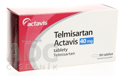 Telmisartan Actavis 40 mg tbl 40 mg (blis.Al/Al) 1x90 ks