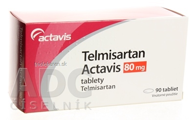 Telmisartan Actavis 80 mg tbl 80 mg (blis.Al/Al) 1x90