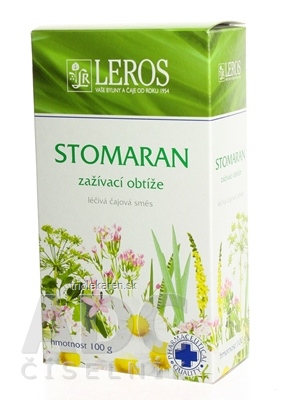 LEROS STOMARAN spc (rezaná čajovina) 1x100 g