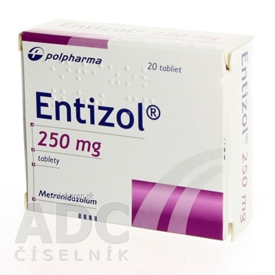 Entizol 250 mg tablety tbl (blis.Al/PVC) 1x20 ks