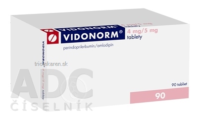 Vidonorm 4 mg/5 mg tablety tbl 1x90 ks