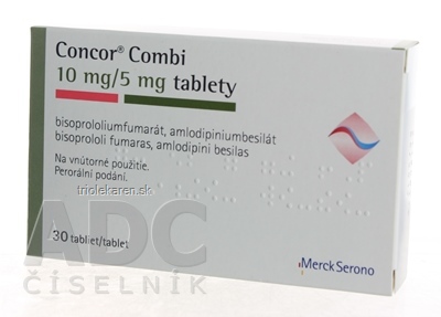 Concor Combi 10 mg/5 mg tbl (blis.OPA/Al/PVC/Al) 1x30 ks