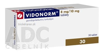 Vidonorm 8 mg/10 mg tablety tbl 1x30 ks