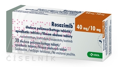 Rosazimib 40 mg/10 mg tbl flm (blis.OPA/Al/PVC/Al) 1x30 ks