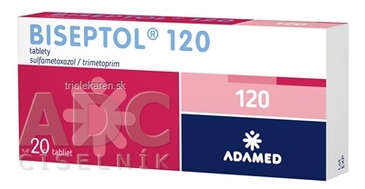 BISEPTOL 100 mg/20 mg tbl (blis.PVC/Al) 1x20 ks