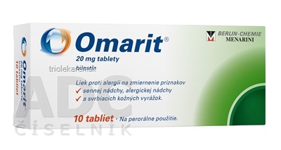 Omarit tbl 20 mg 1x10 ks