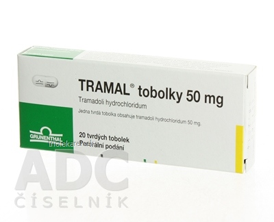 TRAMAL tvrdé kapsuly 50 mg cps dur 1x20 ks