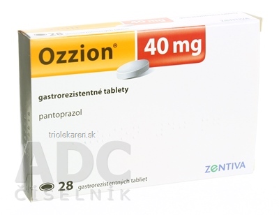 Ozzion 40 mg gastrorezistentné tablety tbl ent (blis.) 1x28 ks