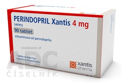 Perindopril FMK 4 mg (Xantis) tbl (blis.Al/Al) 1x90 ks