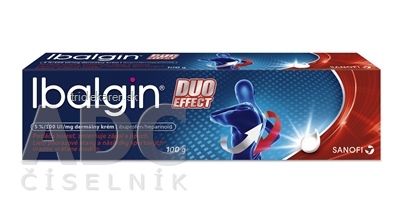 Ibalgin DUO EFFECT crm der (tuba Al) 1x100 g