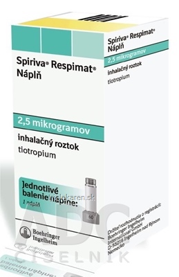 Spiriva Respimat sol inh (1x náplň PE/PP) 1x60 dávok