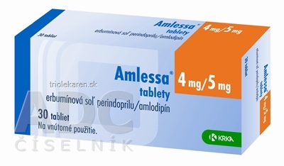 Amlessa 4 mg/5 mg tablety tbl (blis.OPA/Al/PVC/Al) 1x30 ks