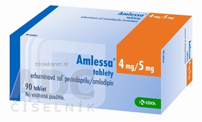 Amlessa 4 mg/5 mg tablety tbl (blis.OPA/Al/PVC/Al) 1x90 ks