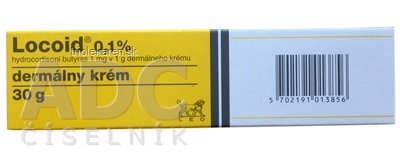 LOCOID 0,1 % crm der (tuba Al) 1x30 g