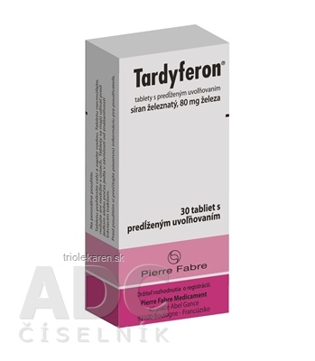 Tardyferon tbl plg (blis.Al/PVC/PVDC) 1x30 ks