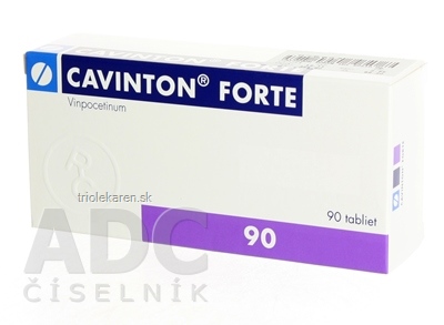 CAVINTON FORTE tbl 10 mg (blis.PVC/Al) 1x90 ks