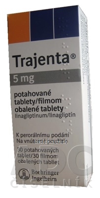 Trajenta 5 mg tbl flm (blis.Al/Al) 1x30 ks