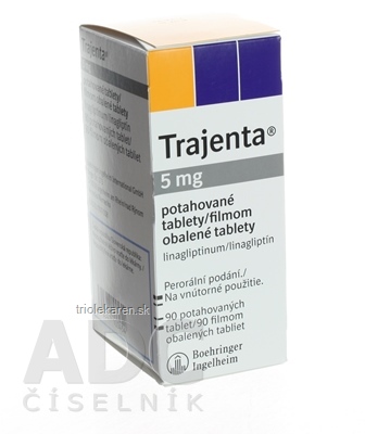 Trajenta 5 mg tbl flm (blis.Al/Al) 1x90 ks