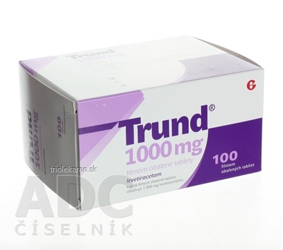 TRUND 1000 mg tbl flm (blis.Al/PVC/PE/PVDC) 1x100 ks