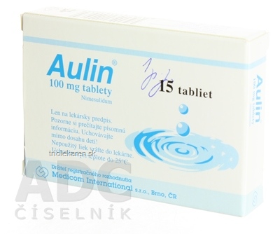 AULIN 100 mg tablety tbl 1x15 ks