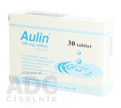 AULIN 100 mg tablety tbl 1x30 ks