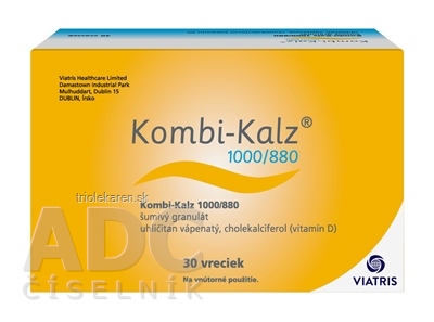 Kombi-Kalz 1000/880 gra eff (vrecúška) 30x8 g