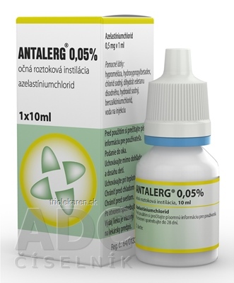 ANTALERG 0,05 % int opo (fľ.PE) 1x10 ml