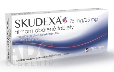 Skudexa 75 mg/25 mg filmom obalené tablety tbl flm (blis.PVC/PVDC/Al) 1x15 ks