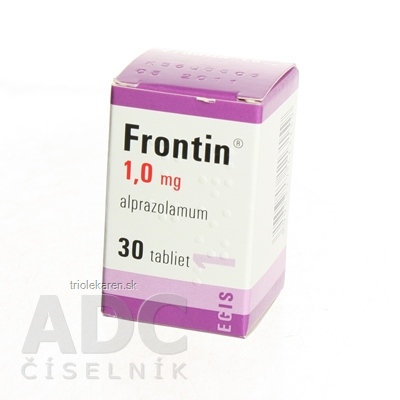 Frontin 1 mg tbl (liek.skl.hnedá) 1x30 ks