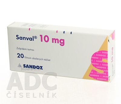 SANVAL 10 mg tbl flm 10 mg (blis.Al/PVC) 1x20 ks