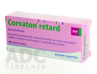 Corvaton retard tbl plg 8 mg (blis.PA/Al/PVC/Al) 1x30 ks