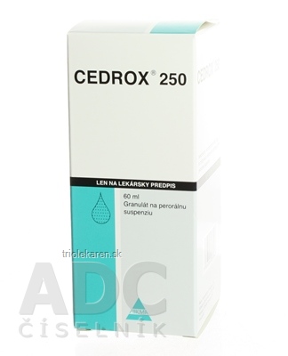 CEDROX 250 gru por 1x60 ml