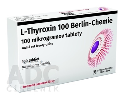 L-Thyroxin 100 Berlin-Chemie tbl (blis.Al/Al) 1x100 ks