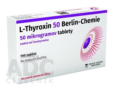 L-Thyroxin 50 Berlin-Chemie tbl (blis.Al/Al) 1x100 ks