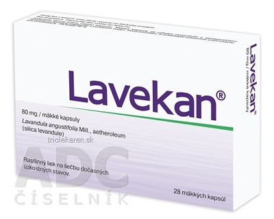 Lavekan cps mol 80 mg (blis.PVC/PVDC/Al) 1x28 ks