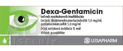 Dexa-Gentamicin int opo (fľ.PE) 1x5 ml