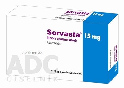 Sorvasta 15 mg tbl flm (blis.OPA/Al/PVC/Al) 1x28 ks