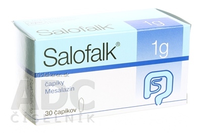 Salofalk 1 g sup (blis.PVC/PE) 1x30 ks