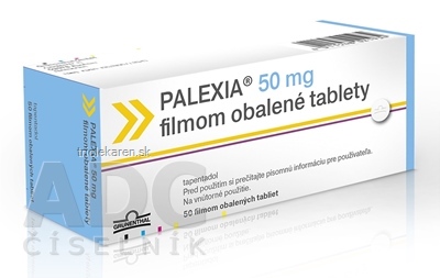 PALEXIA 50 mg filmom obalené tablety tbl flm (blis.) 1x50 ks