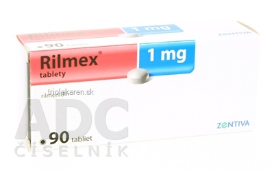 Rilmex 1 mg tablety tbl (blis.Al/Al) 1x90 ks