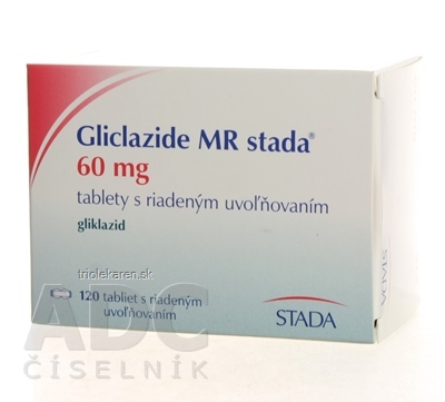 Gliclazide MR Stada tbl mod 60 mg (blis.PVC/Al) 1x120 ks