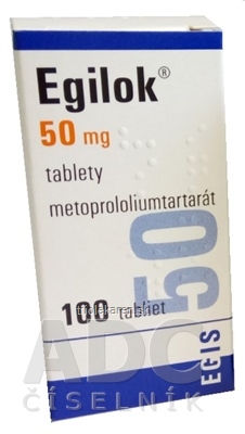 Egilok 50 mg tbl (liek.skl.hnedá) 1x100 ks