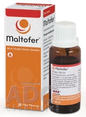 Maltofer gto por (fľaša skl.hn.) 1x30 ml