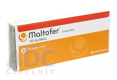 Maltofer tbl mnd 100 mg (blis.Al/Al) 1x30 ks