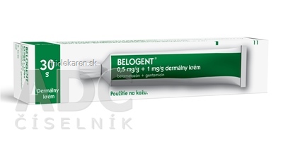 Belogent crm der (tuba Al) 1x30 g