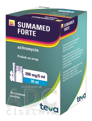 SUMAMED FORTE plv sir 200 mg/5 ml (fľ.HDPE) 1x30 ml